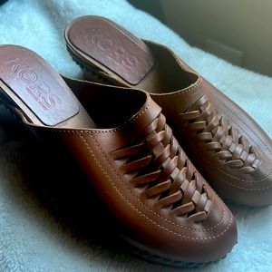 Leather Made in Italy Clogs